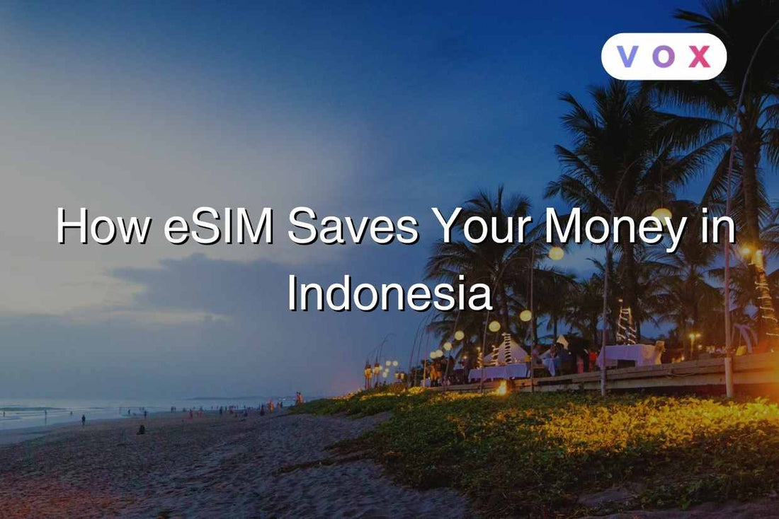 How eSIM Saves Your Money in Indonesia