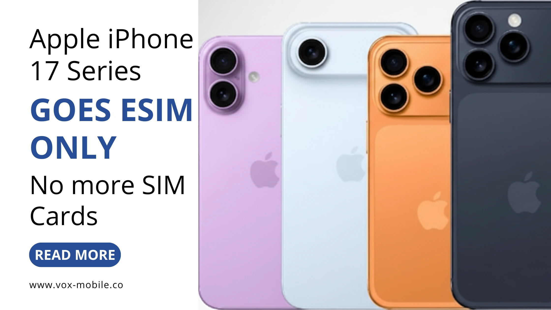 Iphone 17 series launched with only eSIM support