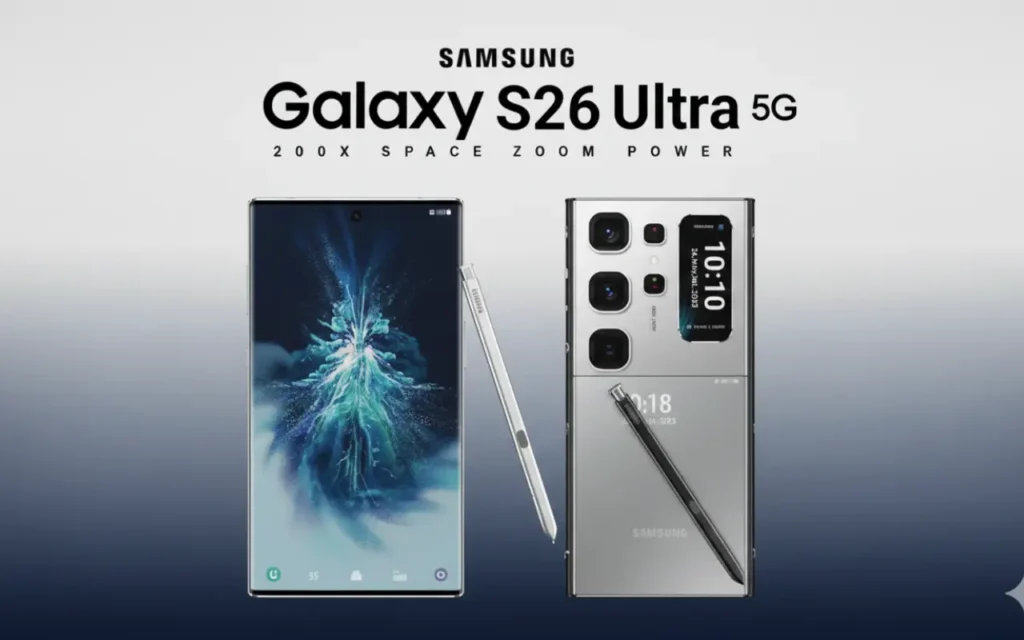 Samsung Galaxy S26 Ultra 5G front and back look