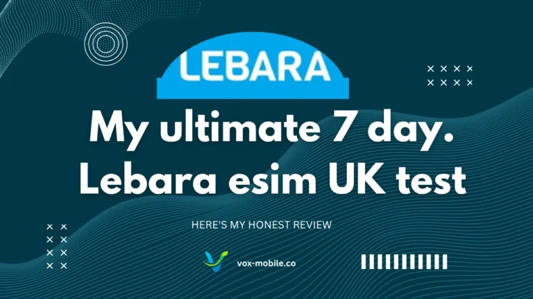 Lebara esim uk honest review thumbnail