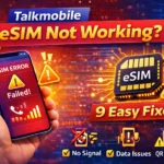 talkmobile esim not working